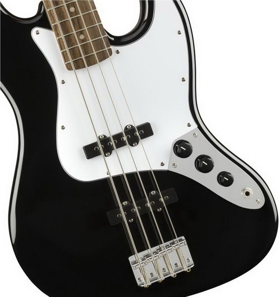 Бас-гитара Squier by Fender Affinity Jazz Bass LRL Black