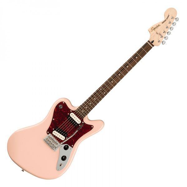 Электрогитара Squier by Fender Paranormal Super Sonic LRL Shell Pink