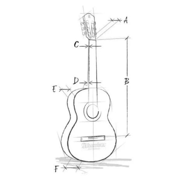 Классическая гитара Alhambra 3 C Special Left-Handed