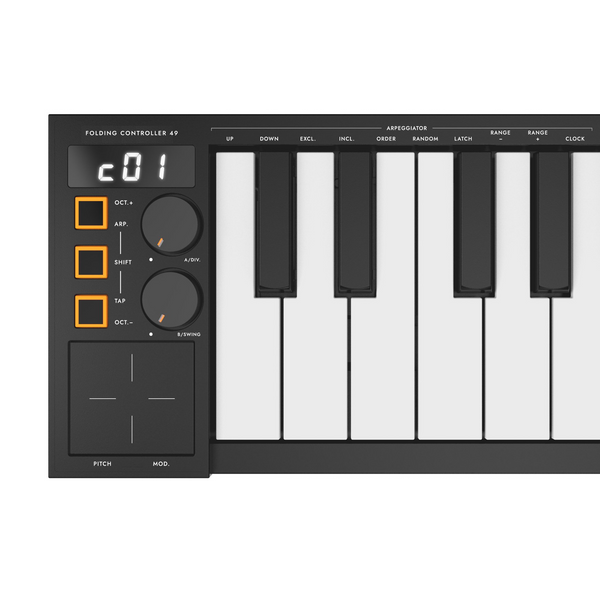 MIDI клавиатура Carry-on Folding Controller Black