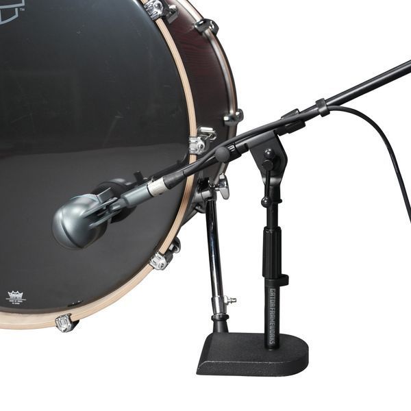 стойка микрофонная GATOR FRAMEWORKS RI-MIC-200 - Bass Drum/Boom Combo Mic Stand