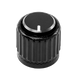 Ручка для потенціометра D'ADDARIO PW-LNL-01B Loknob Large Black, Plastic Knob - фото 2