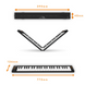 MIDI клавиатура Carry-on Folding Controller Black - фото 6