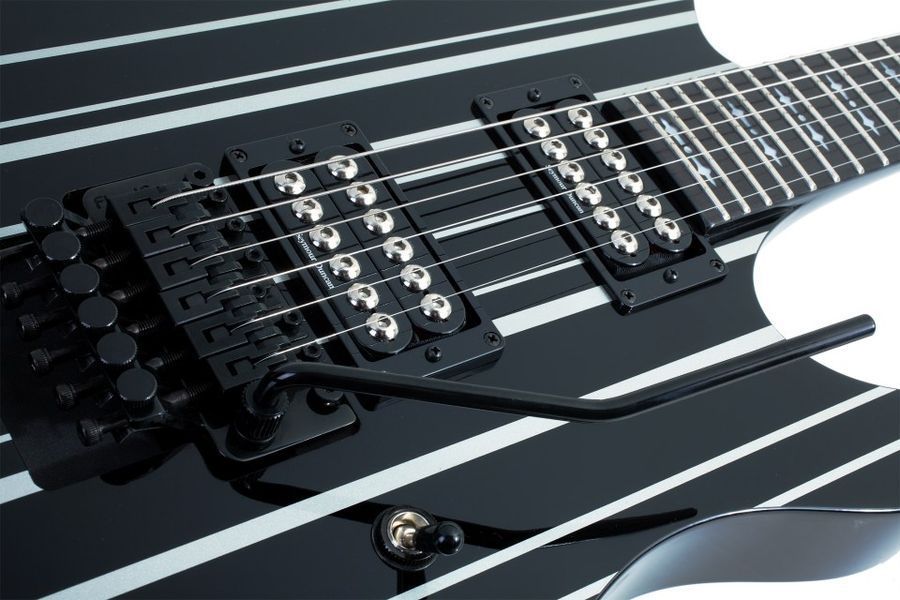 Электрогитара Schecter Synyster Gates Custom BLK/SIL