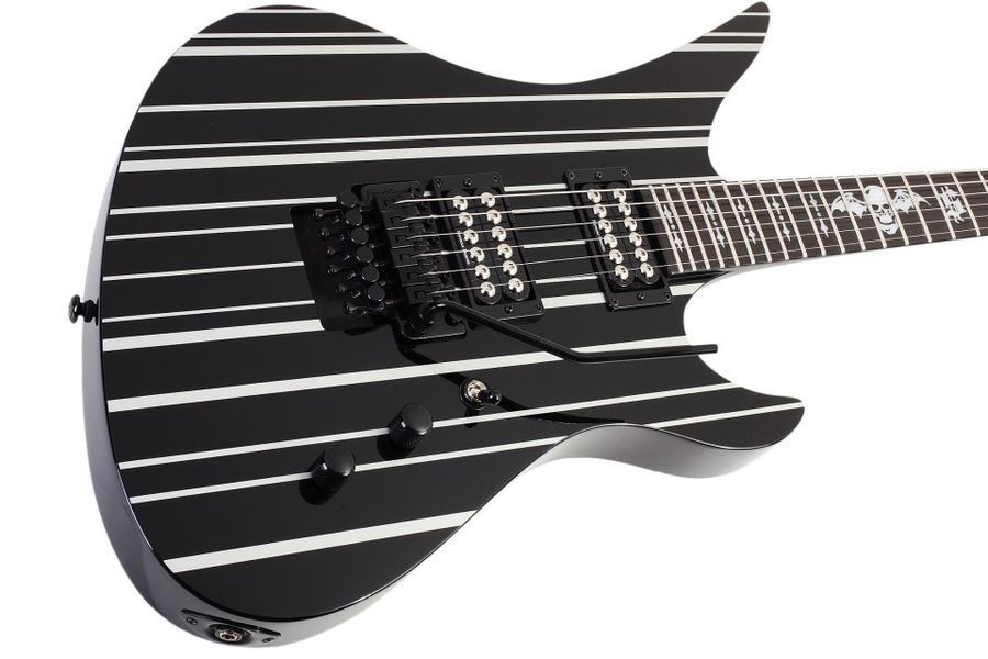 Электрогитара Schecter Synyster Gates Custom BLK/SIL
