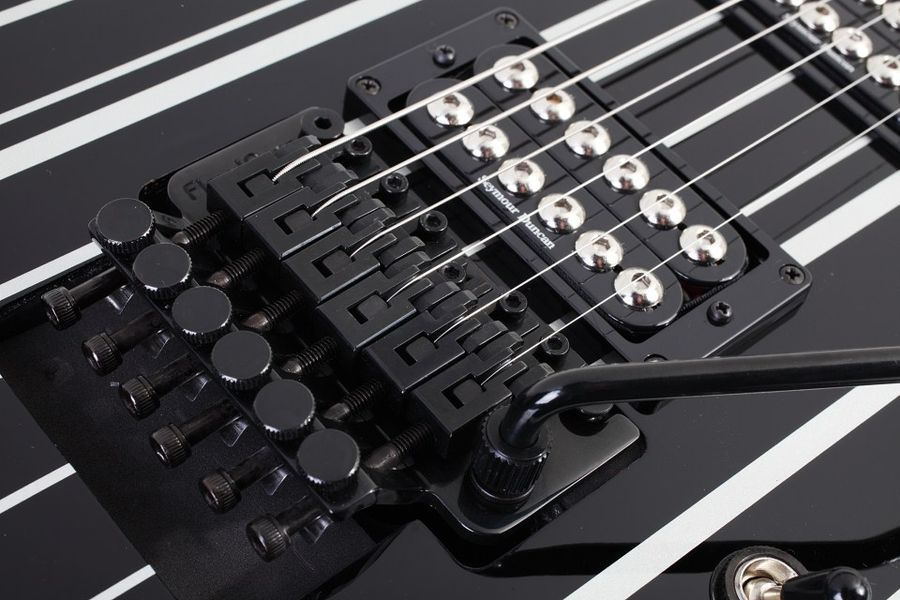 Электрогитара Schecter Synyster Gates Custom BLK/SIL