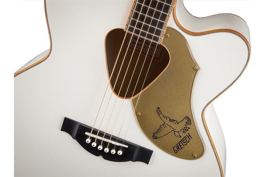 Електроакустична гітара Gretsch G5022CWFE Rancher Falcon Jumbo White