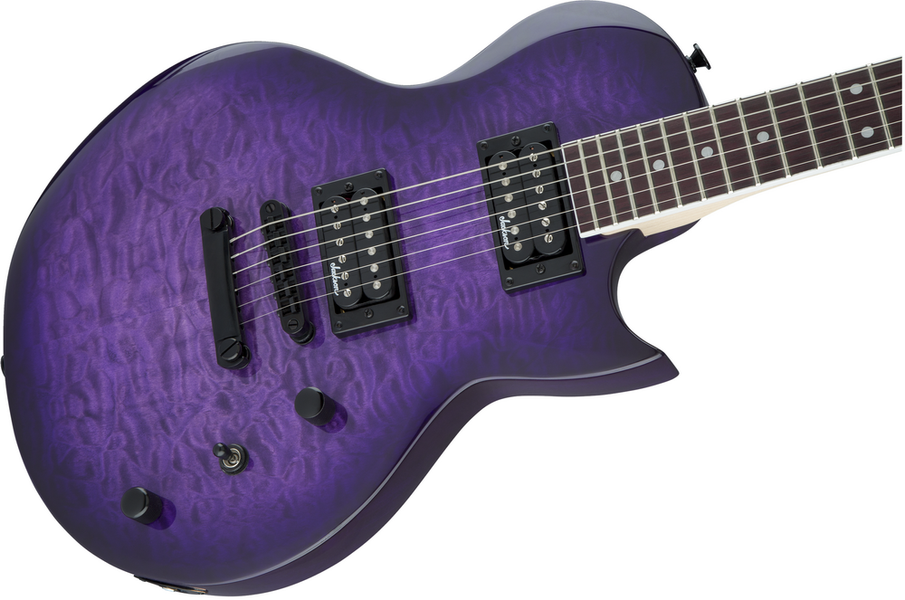 Електрогітара JACKSON JS22Q Monarkh AH Transparent Purple Burst
