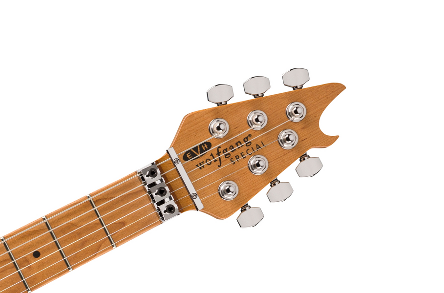 Электрогитара EVH Wolfgang Special QM Baked Maple Fingerboard Tiger Eye Glow