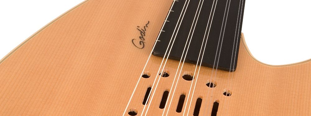 Електроакустичний Уд GODIN 035014 - Multi Oud Ambiance Nylon Natural HG with case (Made in Canada)
