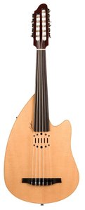 Электроакустический Уд GODIN 035014 - Multi Oud Ambiance Nylon Natural HG with case (Made in Canada)