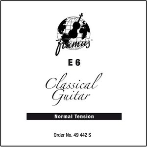 Струны для классической гитары FRAMUS 49443S Classic Guitar Normal Tension - 6th