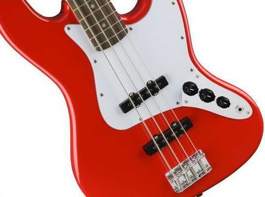 Бас-гітара Squier by Fender Affinity Jazz Bass LRL Race Red