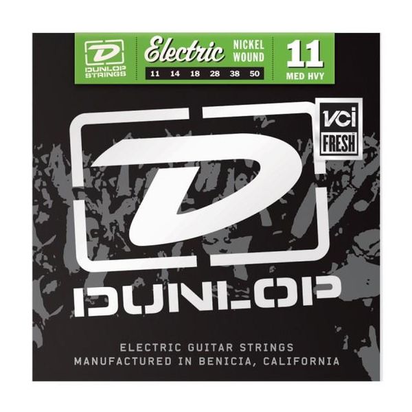 Струни для електрогітари DUNLOP DEN1150 Performance+ Electric Guitar Strings (11-50)