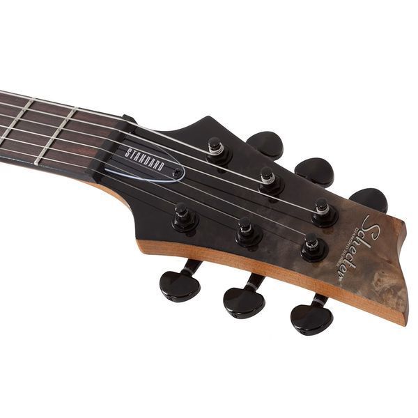 Електрогітара SCHECTER C-1 STANDARD Black Fade Burst Burl