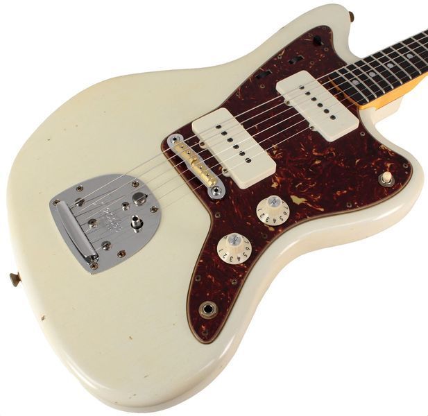 Електрогітара Fender Custom Shop 1965 Jazzmaster Relic Aged Olympic White 65 NAMM Limited
