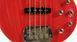 Бас-гитара G&L MJ-4 (Clear Red, rosewood) №CLF067650. Made in USA - фото 4