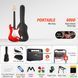 Гітарний набір Donner Music DST-100 Sunburst Electric Guitar Red EC1166 + чохол та аксесуари - фото 4