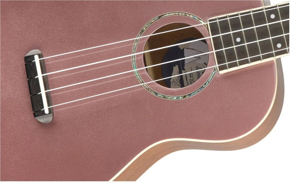 Укулеле Fender Ukulele Zuma Concert Burgundy Mist
