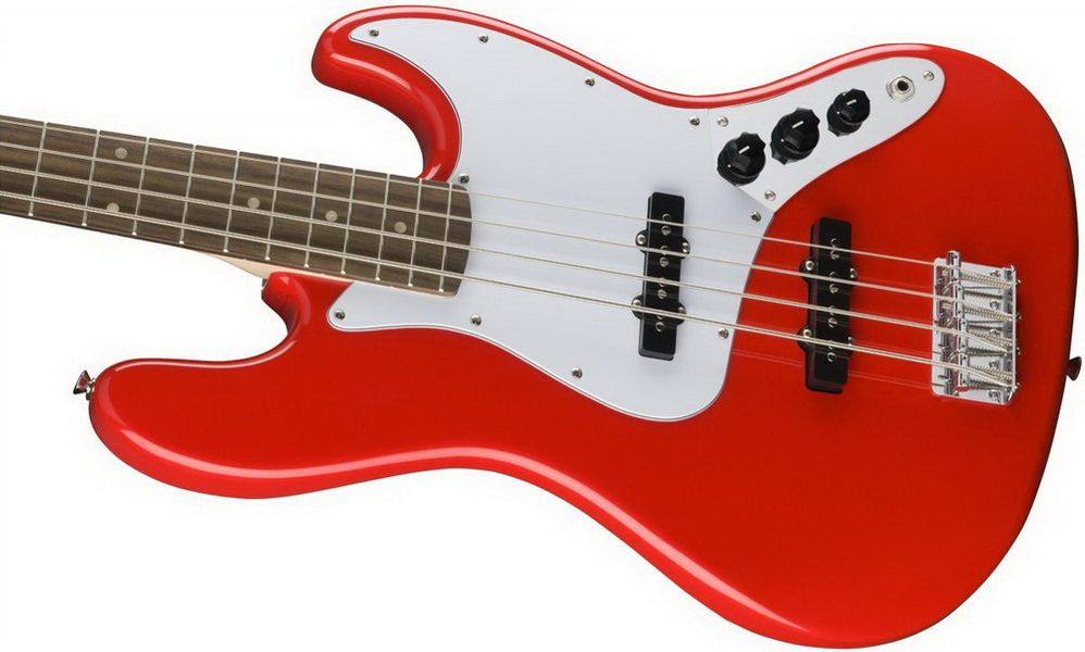 Бас-гитара Squier by Fender Affinity Jazz Bass LRL Race Red