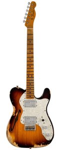 Електрогітара Fender Custom Shop 1972 Tele Thinline Custom Journeyman Relic LTD (custom built)