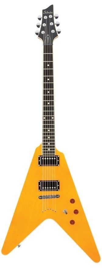 Електрогітара Schecter V-1 Classic VYEL ○ Купити в інтернет