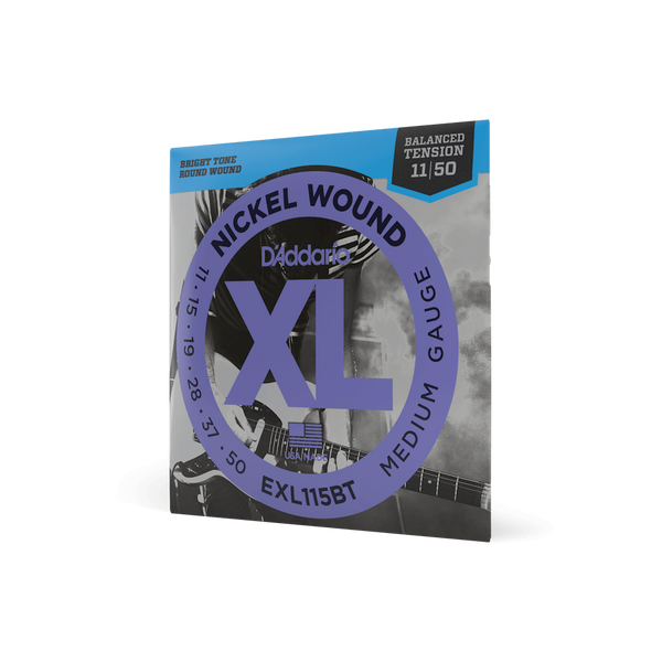 Струны для электрогитары D'ADDARIO EXL115BT XL Nickel Wound Balanced Tension Medium (11-50)