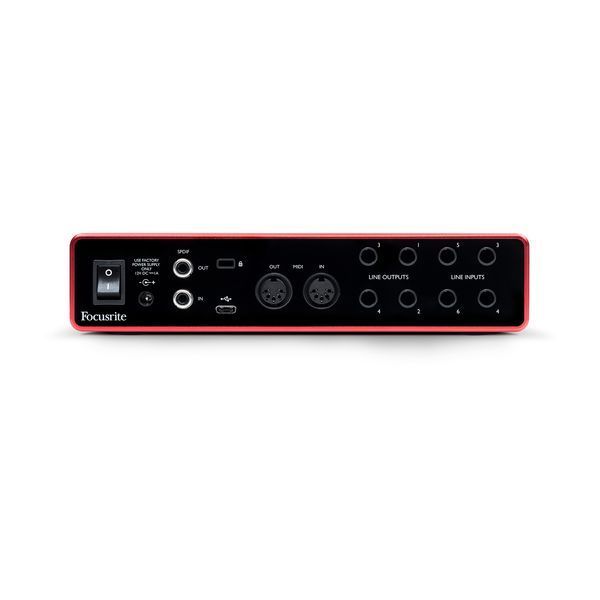 Аудиоинтерфейс FOCUSRITE Scarlett 8i6 3rd Gen