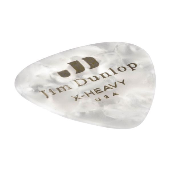 Набір медіаторів Dunlop Celluloid White Pearloid Extra Heavy