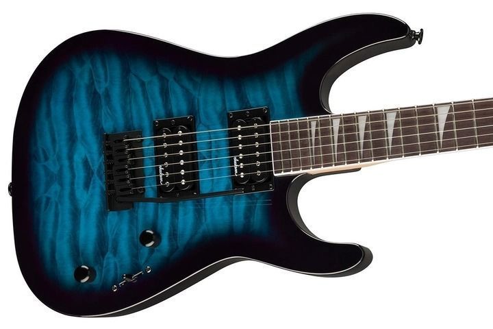 Электрогитара Jackson JS20 DKQ 2PT Transparent Blue