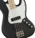 Бас-гітара SQUIER by FENDER CONTEMPORARY ACTIVE J-BASS HH Mn Flat Black - фото 5