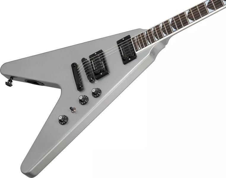 Електрогітара Gibson Dave Mustaine Flying V EXP Silver Metallic