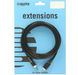 Кабель Klotz AS-EX1 Extension Cable Black 3 м - фото 3