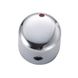 Ручка для потенциометра PAXPHIL NS052 CR Dome Control Knob Screw Type (Chrome) - фото 1
