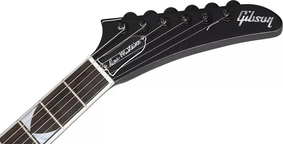 Електрогітара Gibson Dave Mustaine Flying V EXP Silver Metallic