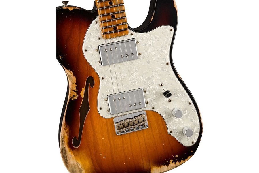 Електрогітара Fender Custom Shop 1972 Tele Thinline Custom Journeyman Relic LTD (custom built)