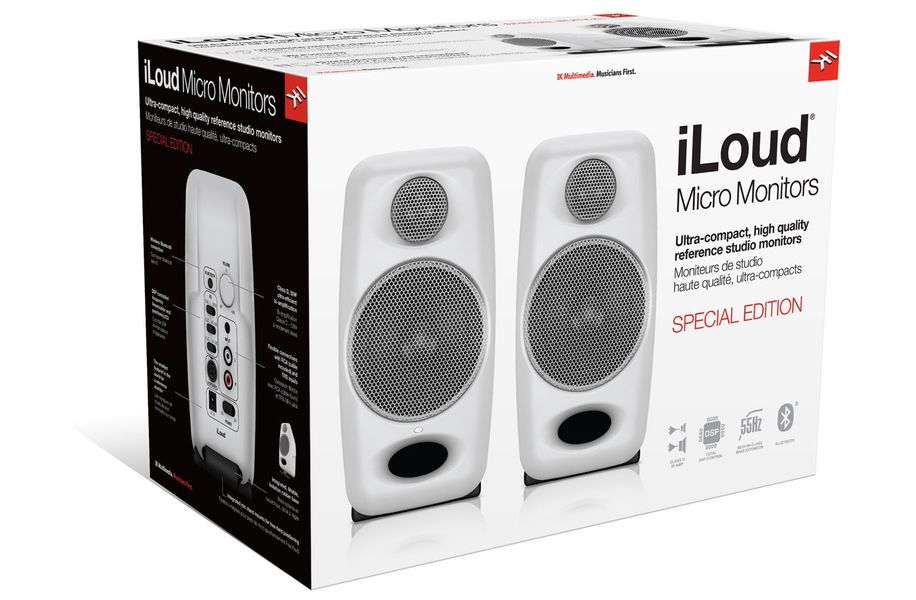 Студийные мониторы IK MULTIMEDIA iLoud Micro Monitor White Special Edition