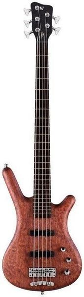 Бас-гитара WARWICK Teambuilt Pro Series Corvette Bubinga, 5-String, Active (Natural Transparent Satin)