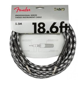 Кабель инструментальный Fender Cable Professional Series 18.6' Winter Camo