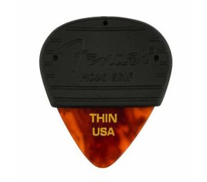 Набор медиаторов Fender Mojo Grip 3 Pack Tort Thin