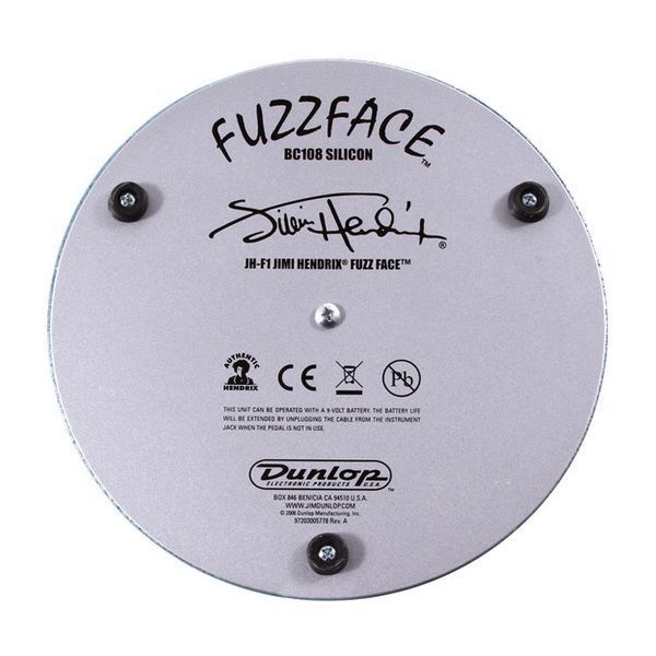Педаль ефектів Dunlop JHF1 Jimi Hendrix Fuzz Face