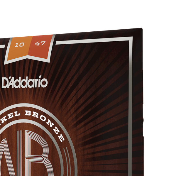Струни для акустичної гітари D'ADDARIO NB1047 Nickel Bronze Extra Light (10-47)