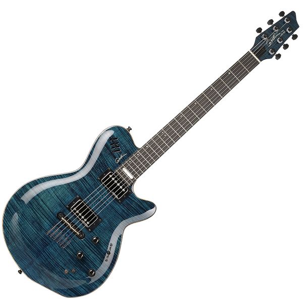 Електрогітара Godin 022922 - LGX-SA(S) Transparent Blue Flame AA (Made in Canada)