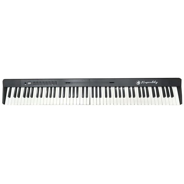 Цифровое пианино складное (в комплекте с чехлом) Musicality TP88-BK _TravelPiano Mk2