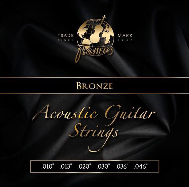 Струны для акустической гитары FRAMUS 48210 Bronze Extra Light (10-46)