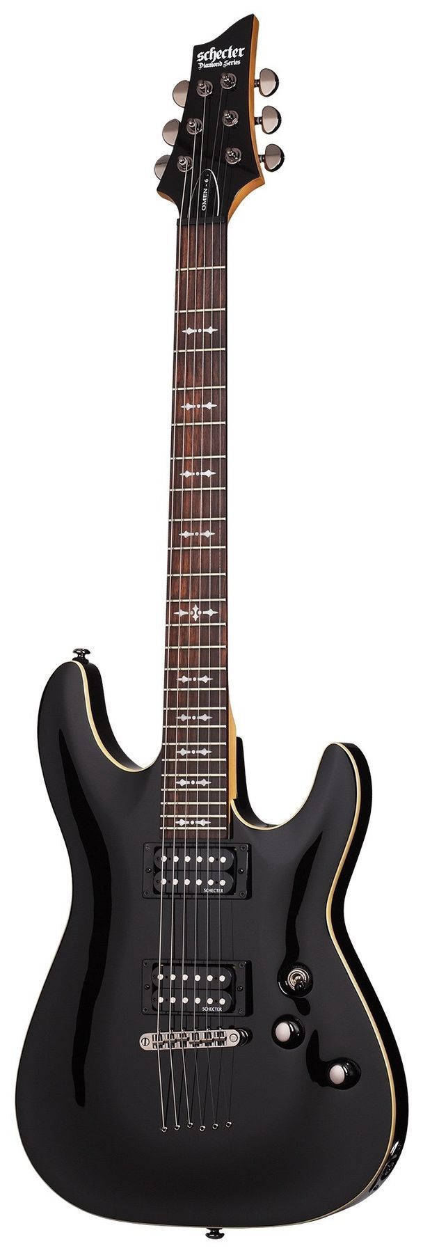 Электрогитара Schecter Omen 6 BLK ○ Купить в интернет-магазине