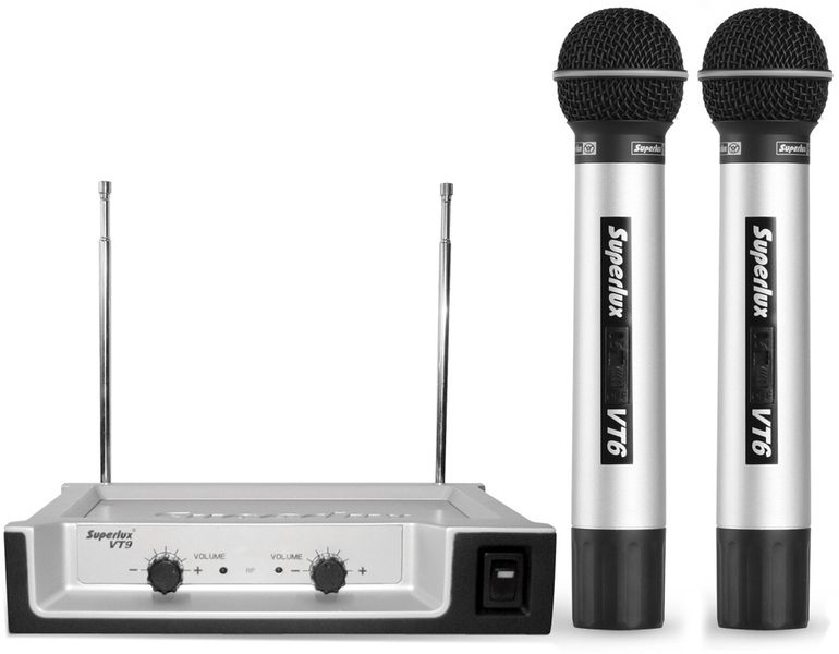 Радіомікрофони SUPERLUX VT96DD