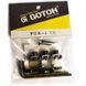 Топлок для грифа электрогитары Gotoh FGR1 CK - фото 3