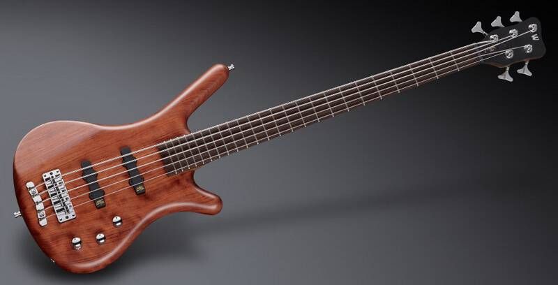 Бас-гитара WARWICK Teambuilt Pro Series Corvette Bubinga, 5-String, Active (Natural Transparent Satin)