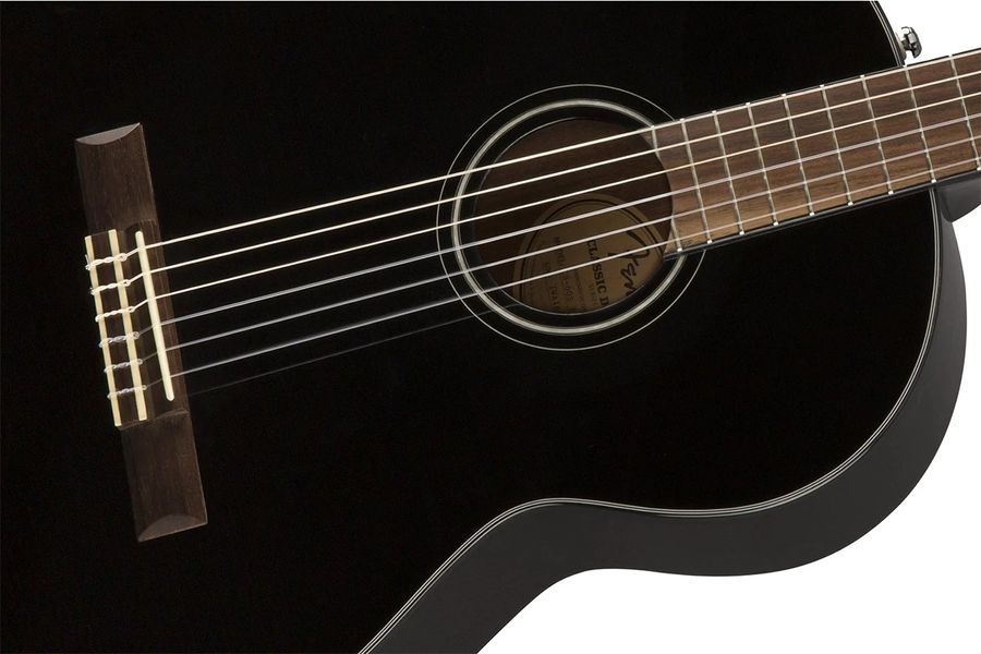 Классическая гитара Fender CN-60S Black WN